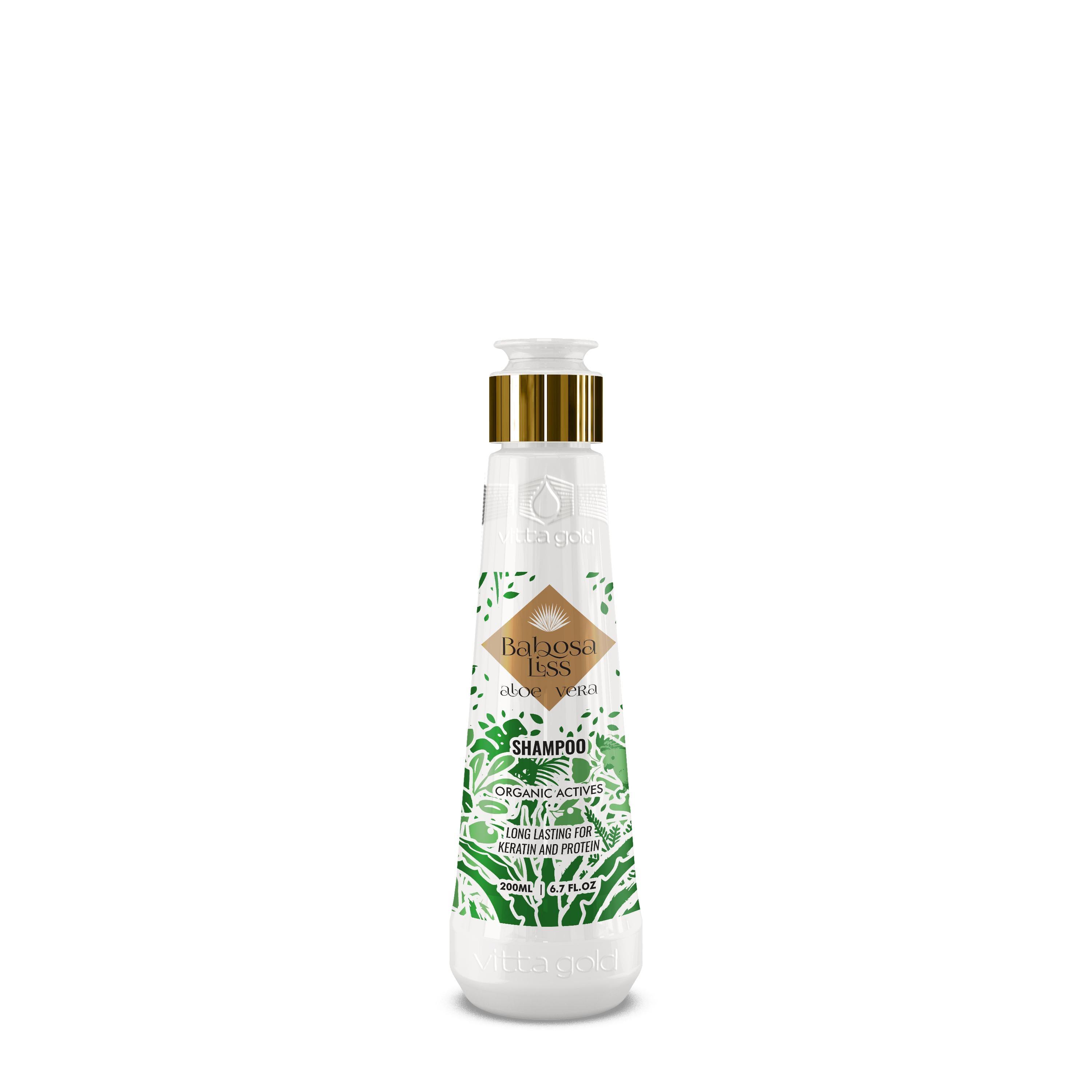Babosa Liss Aloe Vera™ Shampoo 200ml-Shampoo-Vitta Gold