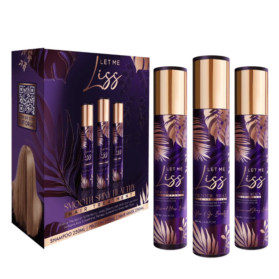 LET ME LISS™ Hair Smoothing Treatment Set