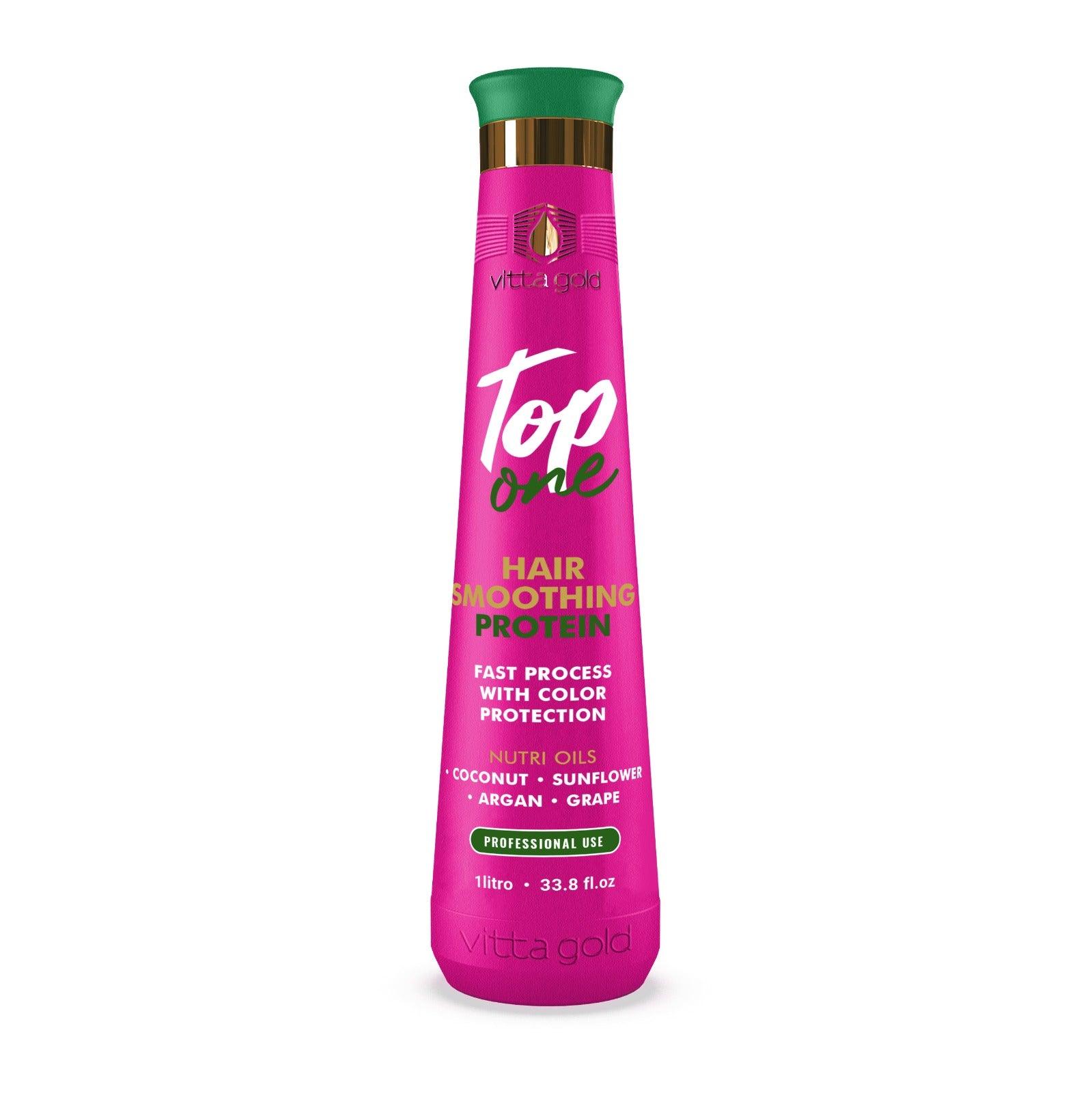 Top One™ Lissage des cheveux Nutri Protein 1L/1000ml (33.8 fl. oz) - Vitta Gold™ Mondial