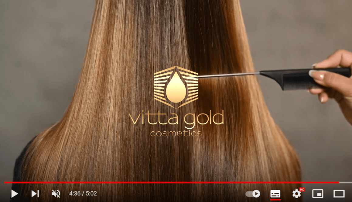 شهادة التميز في علاجات تنعيم الشعر - دورة أكاديمية فيتا 2022-Vitta Gold