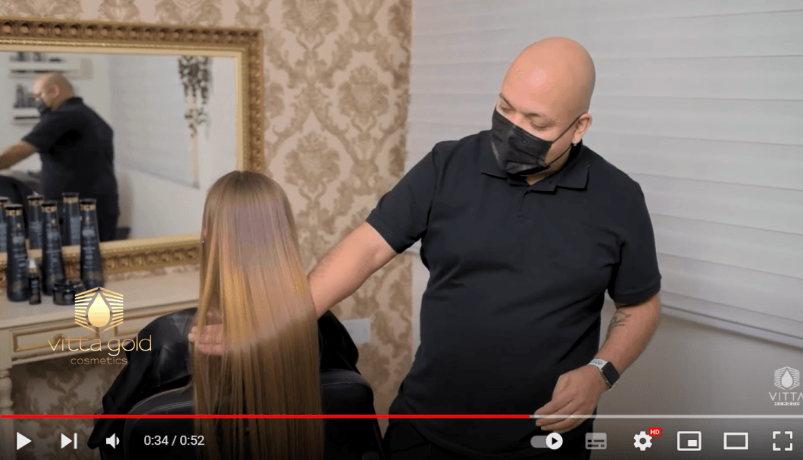 Certification of Excellence on Hair Smoothing Treatments - Vitta Academy 2022-Course-Vitta Gold